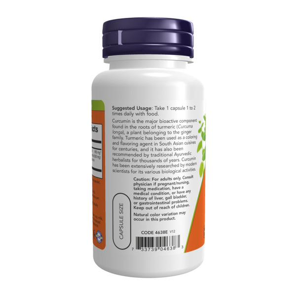 Turmeric Curcumin - 60 vcaps. Фото 3