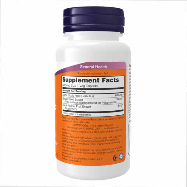 Alpha Lipoic Acid 600mg - 60 vcaps. Фото 2