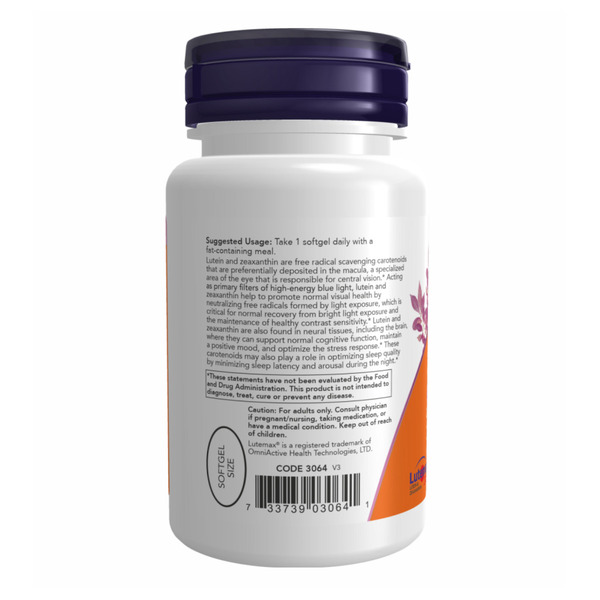 Lutein & Zeazanthin - 60 sgels. Фото 3
