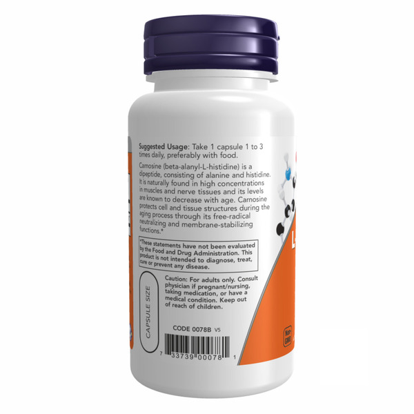 Carnosine 500mg - 50 vcaps. Фото 3