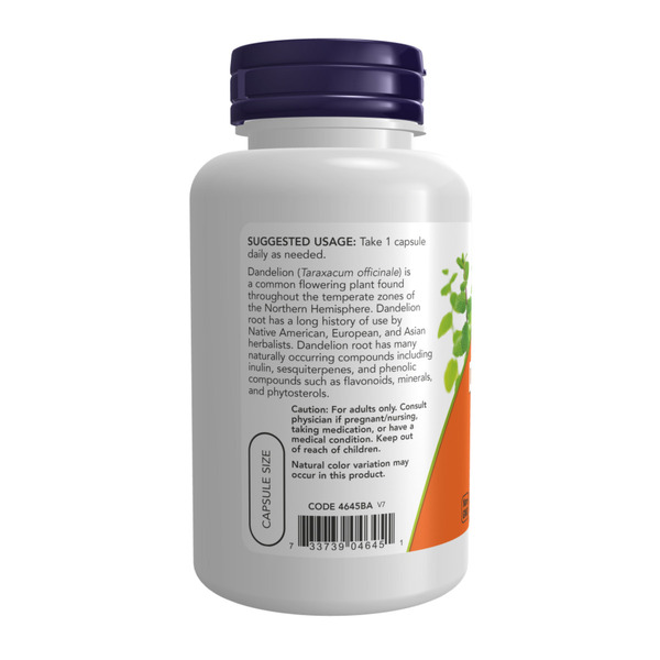 Dandelion Root 500 mg - 100 vcaps. Фото 3