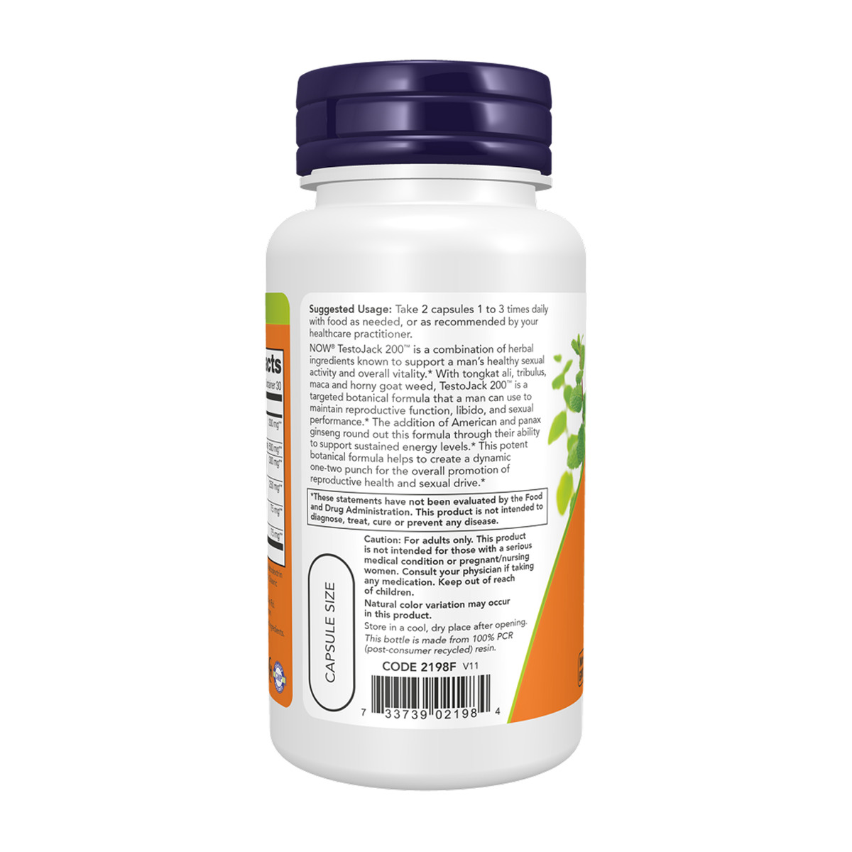 TestoJack 200™ - 60 vcaps. Фото 3