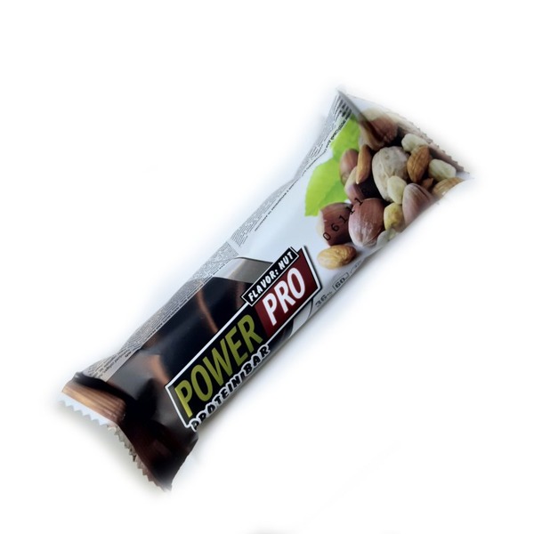 Батончик Power Pro Protein Bar 36% with Nut, 60 грам