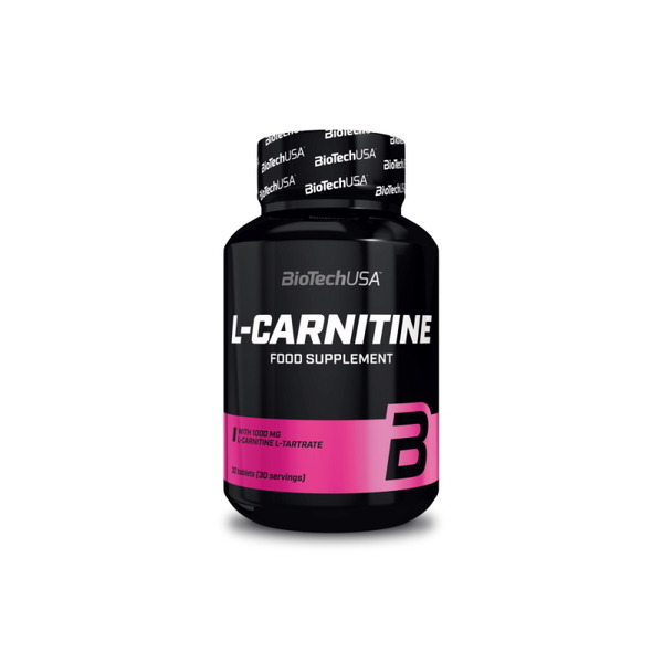 Жироспалювач BioTech L-Carnitine 1000 mg, 30 таблеток