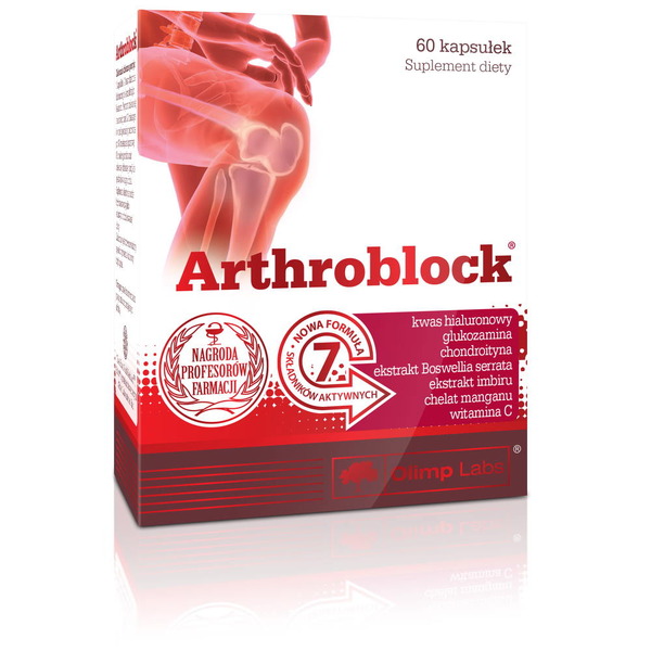 Препарат для суставов и связок Olimp Sport Nutrition Arthroblock, 60 капсул