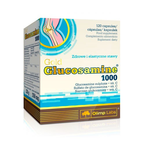 Препарат для суставов и связок Olimp Sport Nutrition Gold Glucosamine 1000, 120 капсул