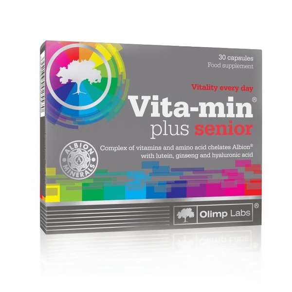 Вітаміни та мінерали Olimp Sport Nutrition Vita-min Plus Men, 30 капсул