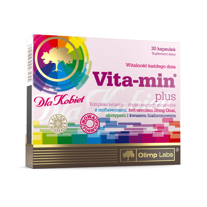 Вітаміни та мінерали Olimp Sport Nutrition Vita-min Plus Women, 30 капсул