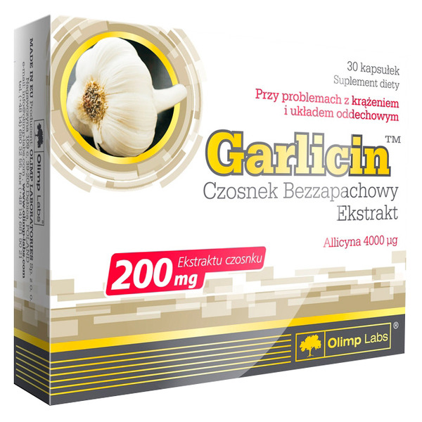 Натуральна добавка Olimp Sport Nutrition Garlicin, 30 капсул