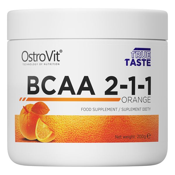 Аминокислота BCAA OstroVit BCAA 2:1:1, 200 грамм. Фото 2