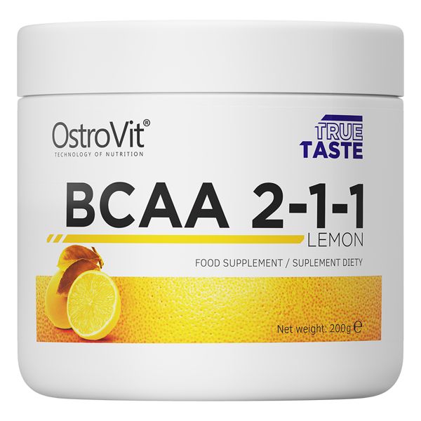 Аминокислота BCAA OstroVit BCAA 2:1:1, 200 грамм. Фото 3
