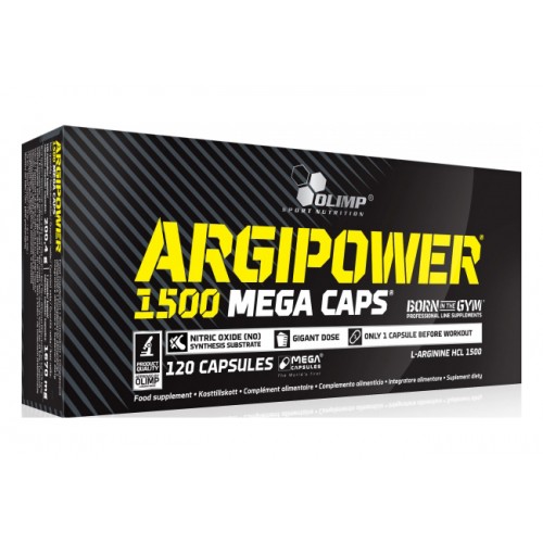 Амінокислота Olimp Sport Nutrition ArgiPower 1500 Mega Caps, 120 капсул