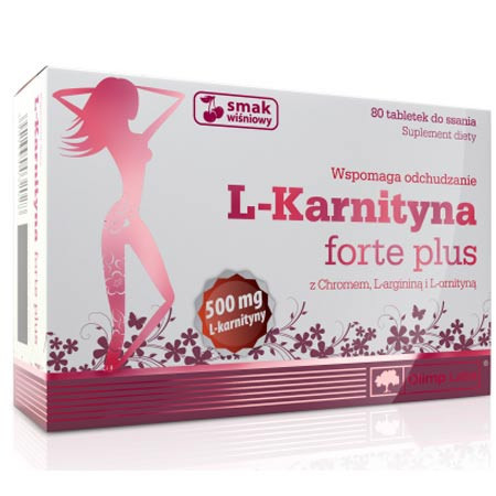 Жироспалювач Olimp Sport Nutrition L-Carnitine Forte plus, 80 таблеток