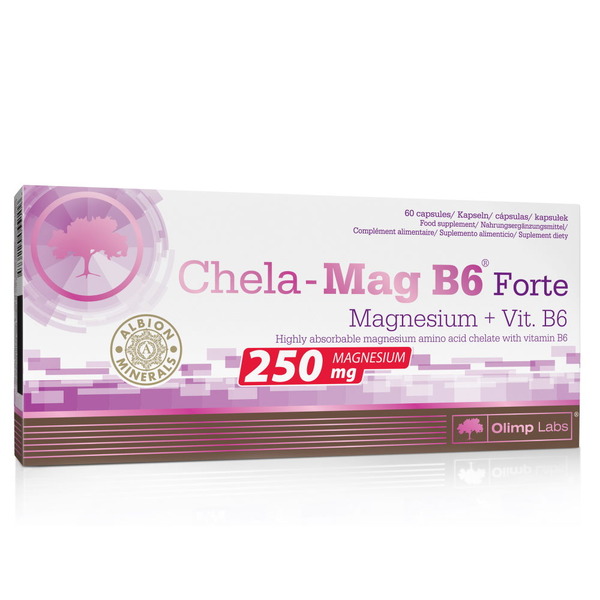 Вітаміни та мінерали Olimp Sport Nutrition Chela-Mag B6 Forte, 60 капсул