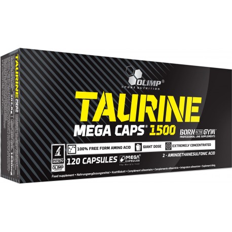 Амінокислота Olimp Sport Nutrition Taurine Mega Caps, 120 капсул