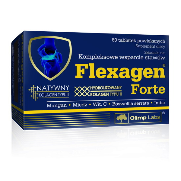 Препарат для суставов и связок Olimp Sport Nutrition Flexagen Forte, 60 таблеток