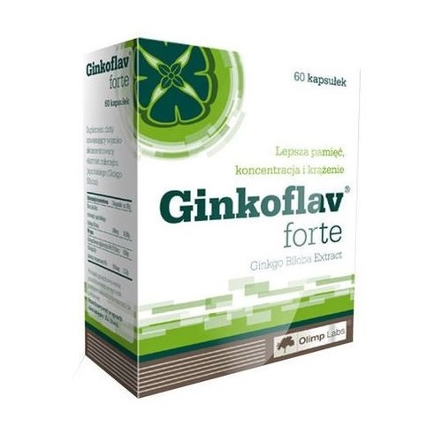 Натуральная добавка Olimp Sport Nutrition Ginkoflav Forte, 60 капсул
