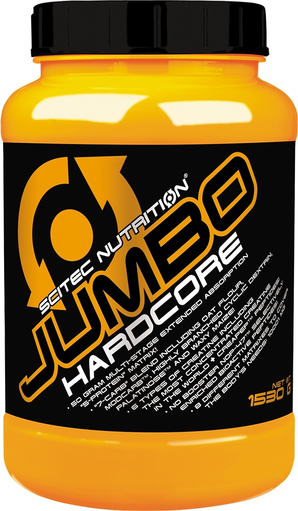 Гейнер Scitec Nutrition Jumbo Hardcore, 1.53 кг