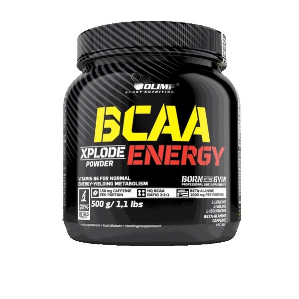 Амінокислота BCAA Olimp Sport Nutrition BCAA Xplode Energy, 500 грам
