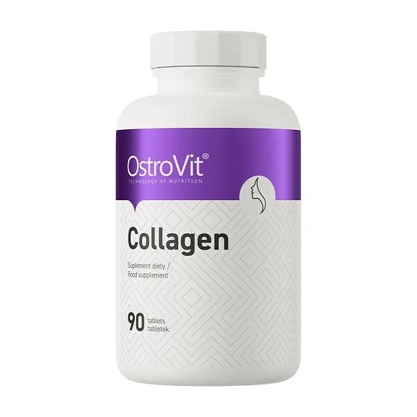 Препарат для суставов и связок OstroVit Collagen, 90 таблеток
