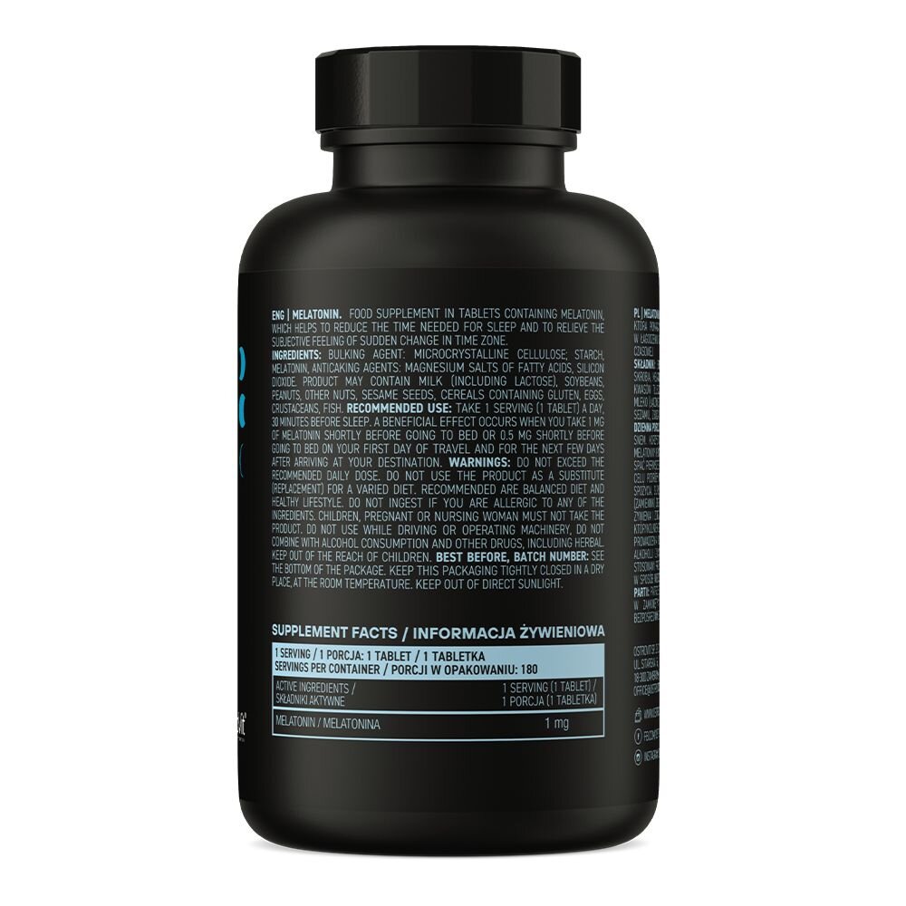 Натуральная добавка OstroVit Keep Sleep Melatonin, 180 таблеток. Фото 2
