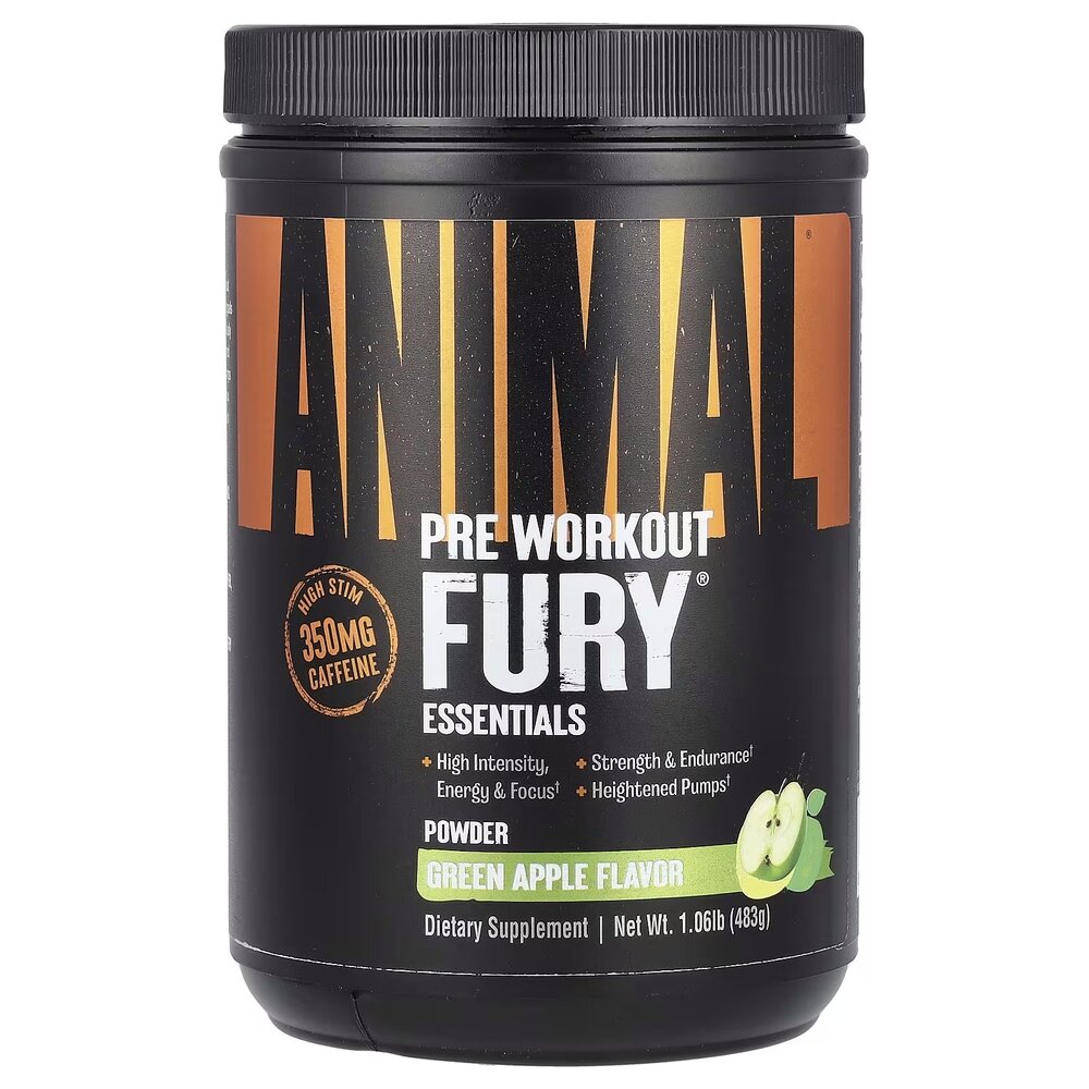 Передтренувальний комплекс Universal Nutrition Animal Fury, 30 порцій