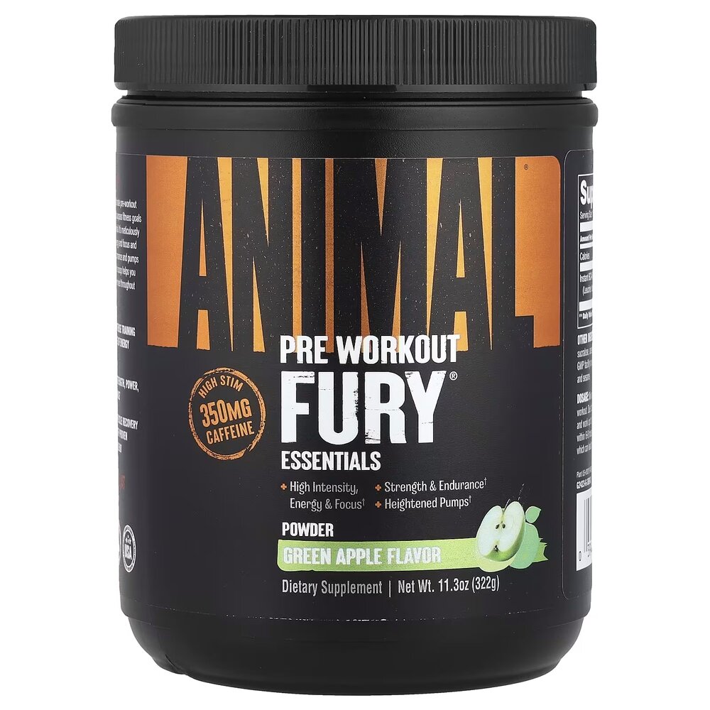 Передтренувальний комплекс Universal Nutrition Animal Fury, 20 порцій. Фото 5
