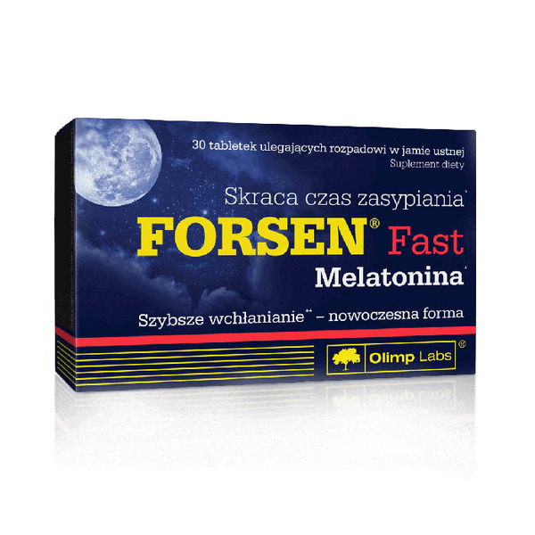 Натуральна добавка Olimp Sport Nutrition Forsen Fast Melatonina, 30 таблеток
