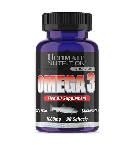 Жирні кислоти Ultimate Nutrition Omega 3 18:12 Softgels, 90 капсул