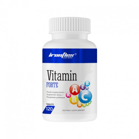 Вітаміни та мінерали IronFlex Vitamin Forte, 120 таблеток