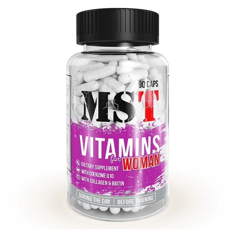 Вітаміни та мінерали MST Nutrition Vitamin for Women, 90 капсул