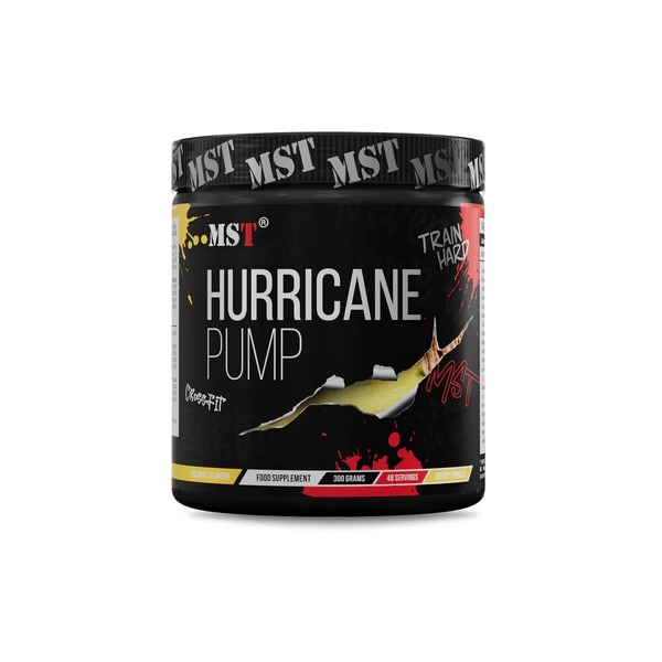 Передтренувальний комплекс MST Nutrition Hurricane Pump, 300 грам