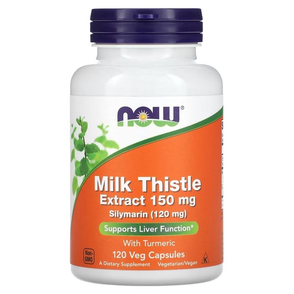 Натуральная добавка NOW Silymarin Milk Thistle 150 mg, 120 вегакапсул