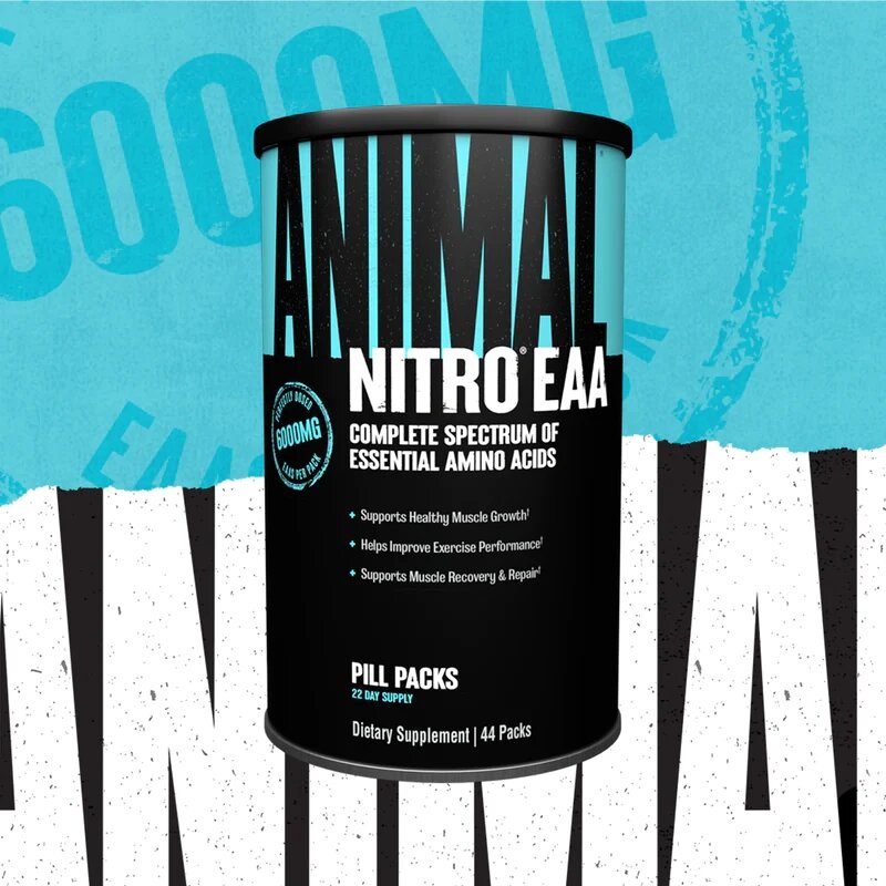 Амінокислота Universal Nutrition Animal Nitro, 44 пакетиків. Фото 2