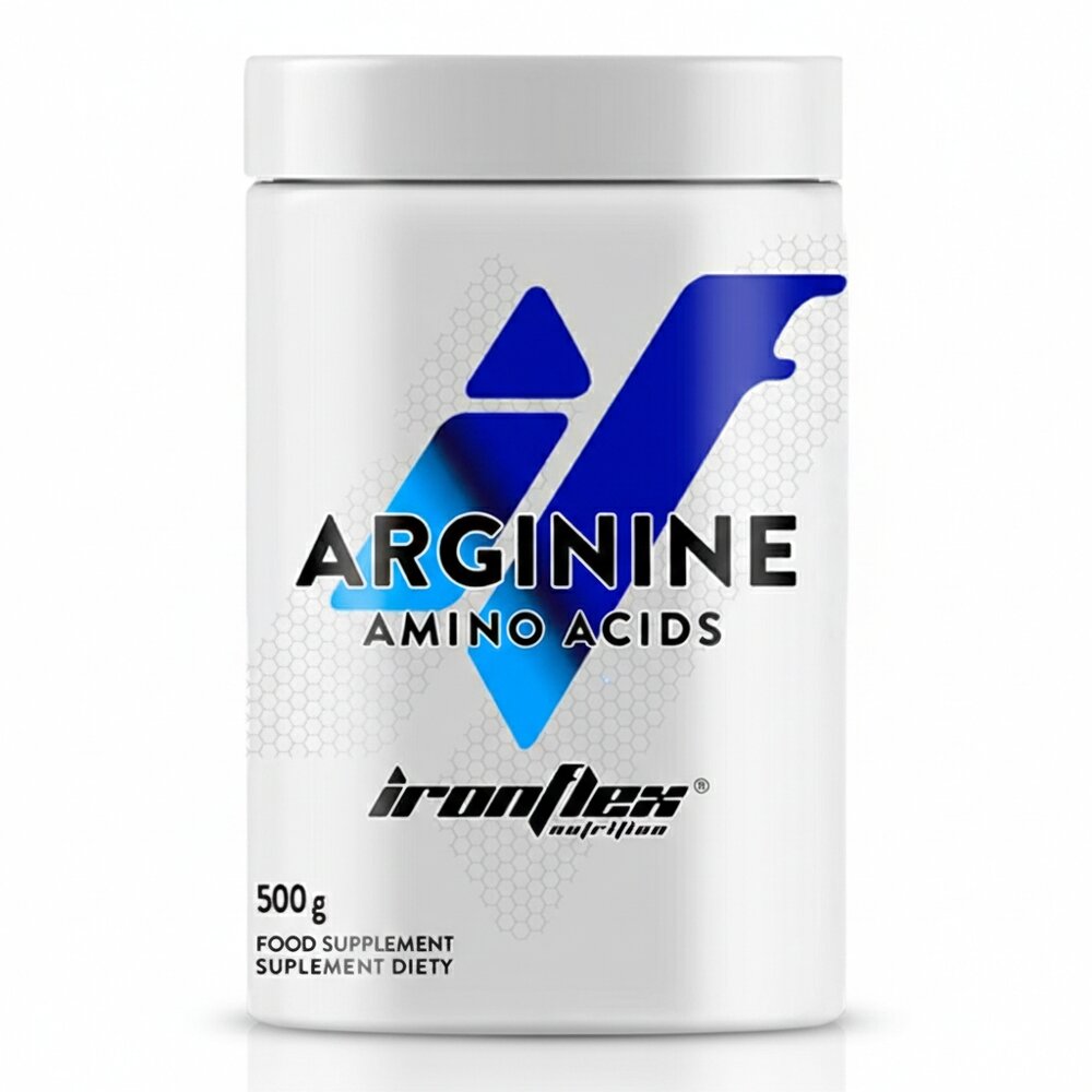 Амінокислота IronFlex Arginine, 500 грам. Фото 4