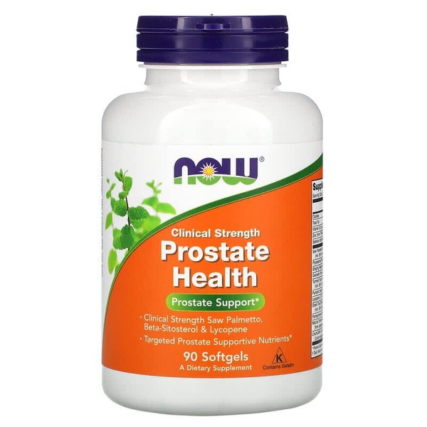 Натуральная добавка NOW Prostate Health, 90 капсул