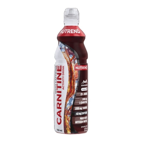 Напиток с карнитином и кофеином Nutrend Carnitine Activity Drink with Caffeine, 750 мл. Фото 5