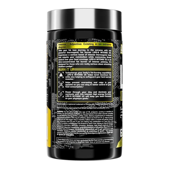 Жиросжигатель Nutrex Research Lipo-6 Black Intense Ultra Concentrate, 60 капсул. Фото 2