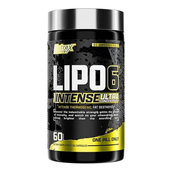 Жироспалювач Nutrex Research Lipo-6 Black Intense Ultra Concentrate, 60 капсул