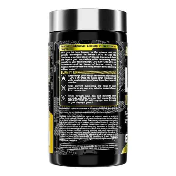 Жиросжигатель Nutrex Research Lipo-6 Black Intense Ultra Concentrate, 60 капсул. Фото 2
