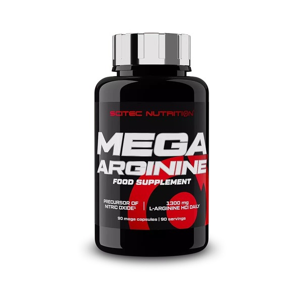 Амінокислота Scitec Nutrition Mega Arginine, 90 капсул
