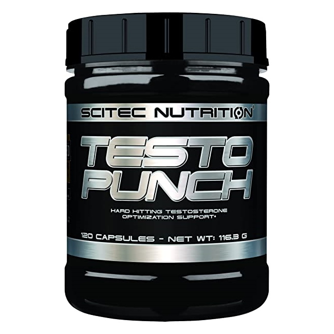Стимулятор тестостерону Scitec Nutrition Testo Punch, 120 капсул