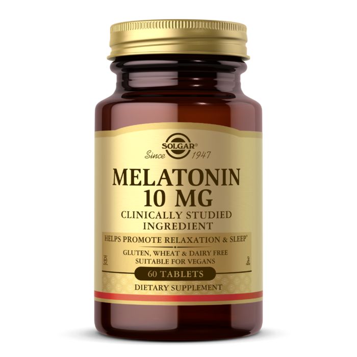 Натуральная добавка Solgar Melatonin 10 mg, 60 таблеток