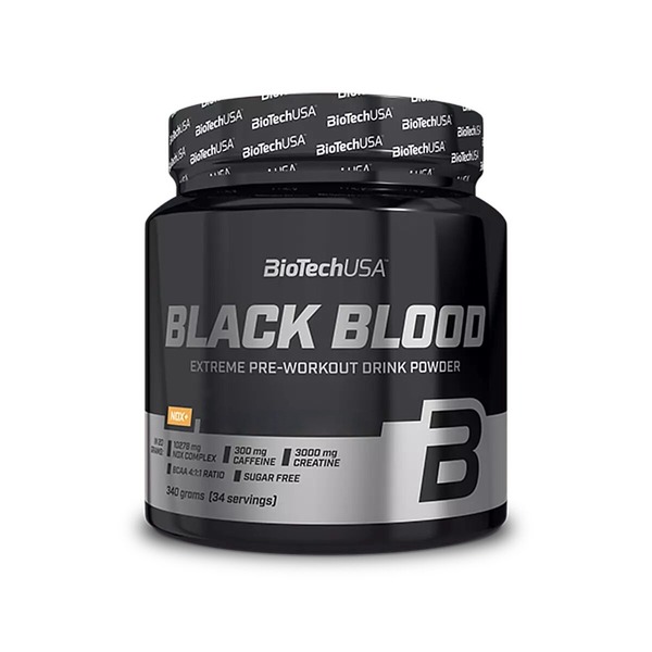 Передтренувальний комплекс BioTech Black Blood NOX, 330 грам