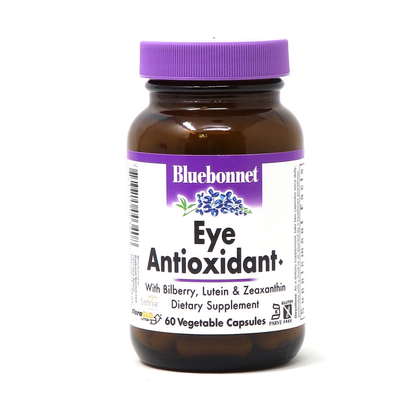 Натуральная добавка Bluebonnet Nutrition Eye Antioxidant, 60 вегакапсул