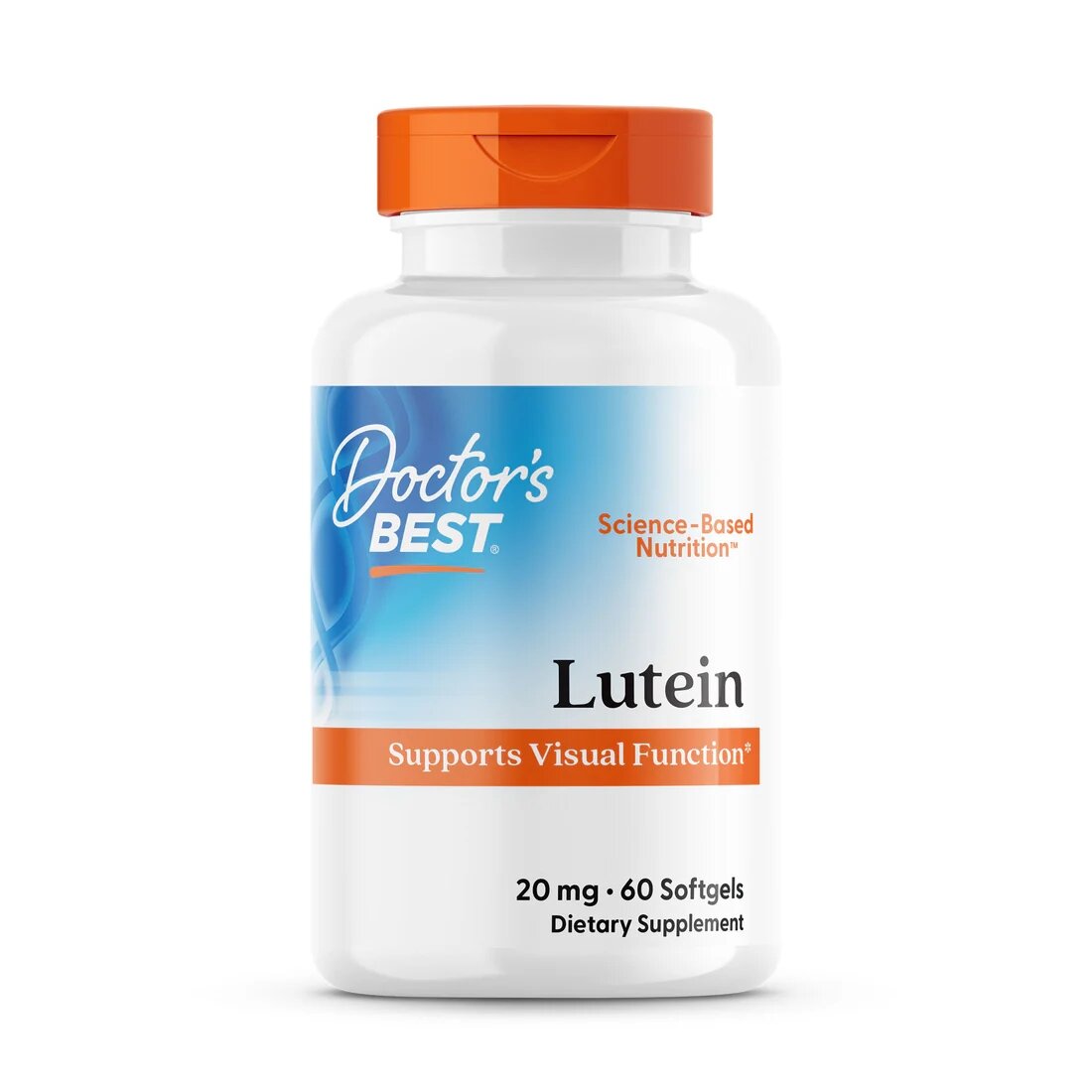 Натуральна добавка Doctor's Best Lutein with FloraGlo, 60 вегакапсул