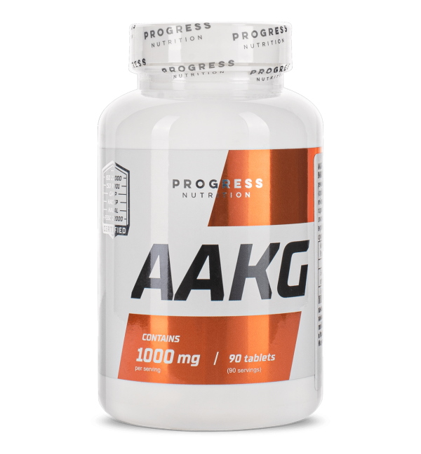Амінокислота Progress Nutrition AAKG, 90 таблеток