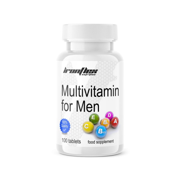Вітаміни та мінерали IronFlex Multivitamin for Men, 100 таблеток