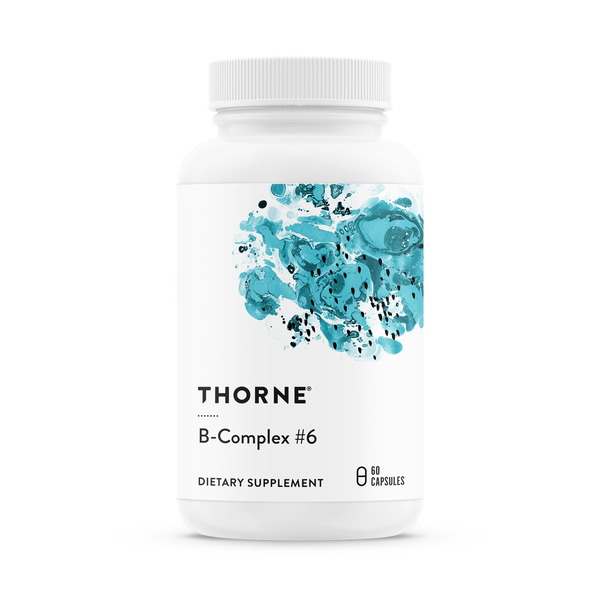 Витамины и минералы Thorne B-Complex #6, 60 капсул