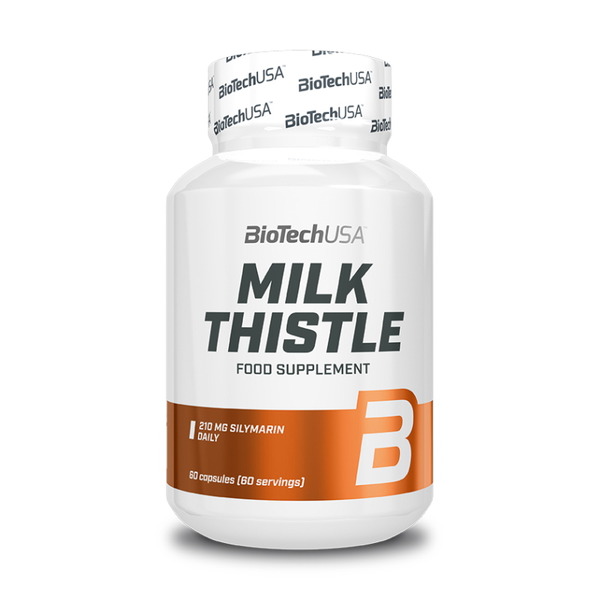 Натуральна добавка BioTech Milk Thistle, 60 капсул
